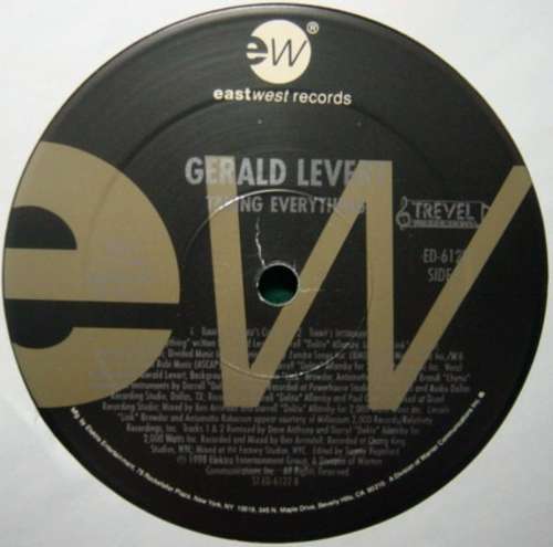 Cover Gerald Levert - Taking Everything (12, Promo) Schallplatten Ankauf