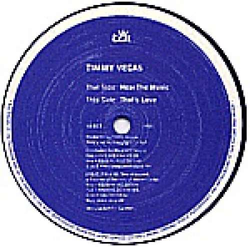 Cover Timmy Vegas - Hear The Music / That's Love (12) Schallplatten Ankauf