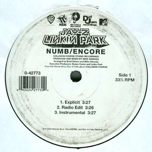 Cover Numb / Encore Schallplatten Ankauf