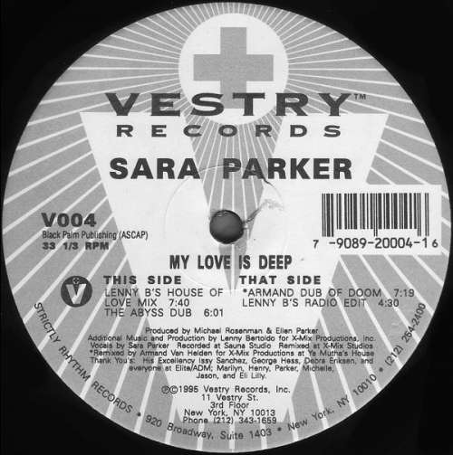 Bild Sara Parker - My Love Is Deep (12) Schallplatten Ankauf
