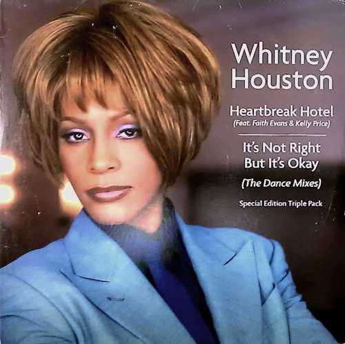 Cover Whitney Houston - Heartbreak Hotel / It's Not Right But It's Okay (The Dance Mixes) (3x12, Spe) Schallplatten Ankauf