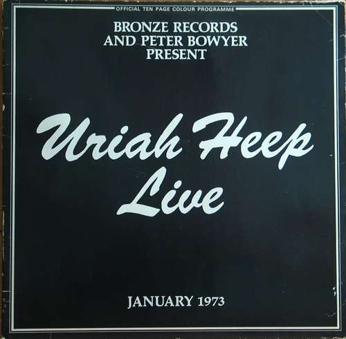 Cover Uriah Heep - Uriah Heep Live (2xLP, Album, RE) Schallplatten Ankauf