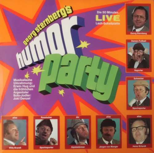 Cover Georg Sternberg - Humor-Party (LP) Schallplatten Ankauf