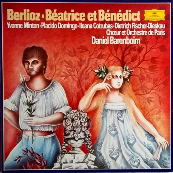 Cover Berlioz* / Yvonne Minton / Placido Domingo / Dietrich Fischer-Dieskau / Orchestre De Paris / Chœur De L'Orchestre De Paris / Daniel Barenboim - Berlioz - Béatrice et Bénédict (Box, Album + 2xLP) Schallplatten Ankauf
