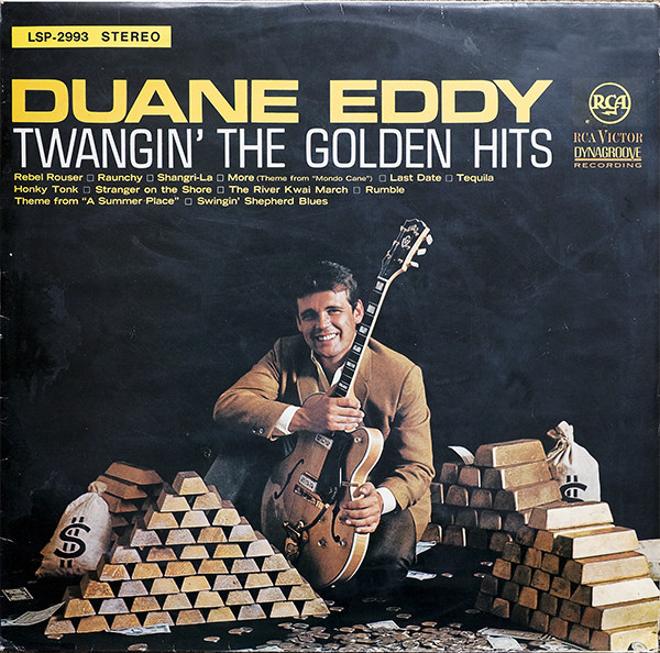 Cover Duane Eddy - Twangin' The Golden Hits (LP, Album) Schallplatten Ankauf
