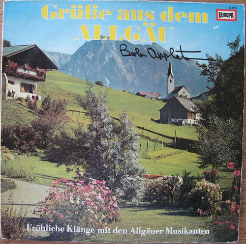 Cover Various - Grüße Aus Dem Allgäu (LP, Album) Schallplatten Ankauf
