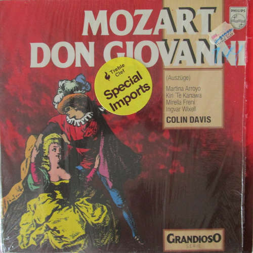 Cover Mozart* - Colin Davis*, Martina Arroyo, Kiri Te Kanawa, Mirella Freni, Ingvar Wixell - Don Giovanni (Excerpts) (LP, Comp) Schallplatten Ankauf