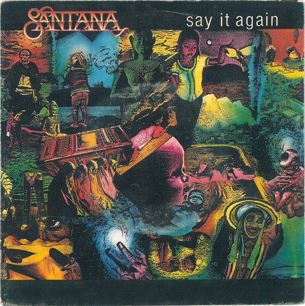 Cover Santana - Say It Again (7, Single) Schallplatten Ankauf
