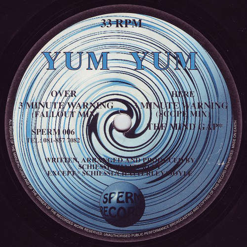 Cover Yum Yum - 3 Minute Warning (12, MP) Schallplatten Ankauf