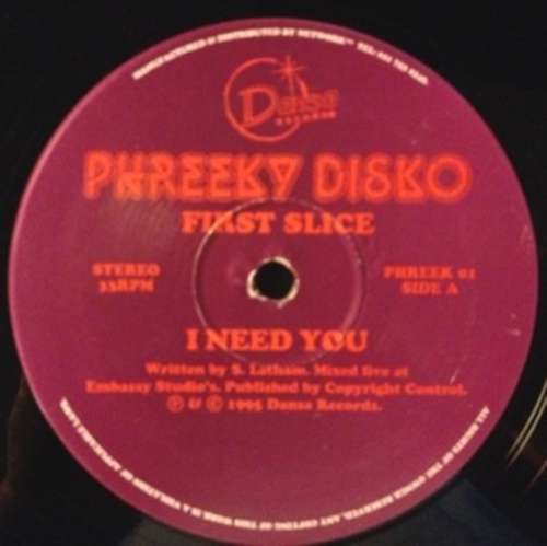 Cover Phreeky Disko - First Slice (12) Schallplatten Ankauf