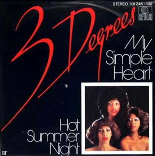 Cover 3 Degrees* - My Simple Heart (7, Single) Schallplatten Ankauf