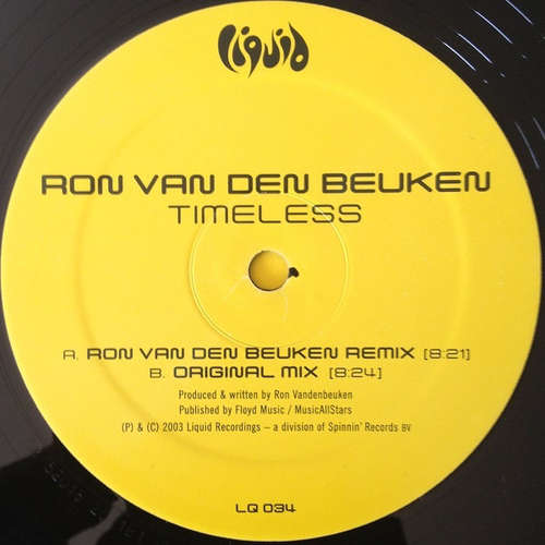 Cover Ron Van Den Beuken - Timeless (12, Gen) Schallplatten Ankauf