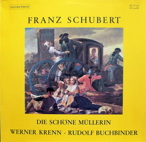Cover Franz Schubert / Werner Krenn, Rudolf Buchbinder - Die Schöne Müllerin (LP) Schallplatten Ankauf