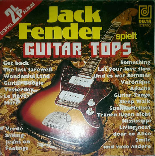 Cover Jack Fender - Jack Fender Spielt Guitar Tops (2xLP) Schallplatten Ankauf