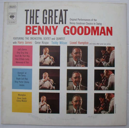 Cover Benny Goodman - The Great Benny Goodman (LP) Schallplatten Ankauf