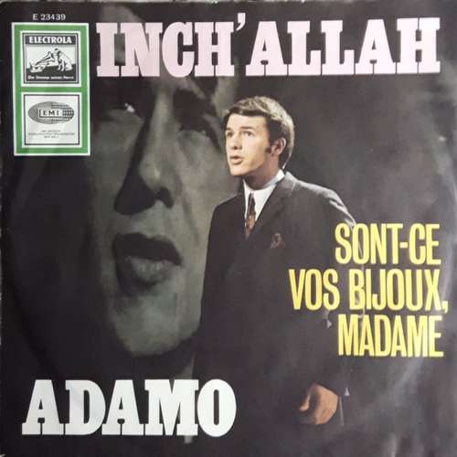 Bild Adamo - Inch' Allah (7, Single) Schallplatten Ankauf