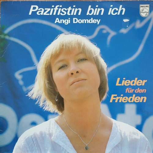 Cover Angi Domdey - Pazifistin bin ich (LP, Album) Schallplatten Ankauf