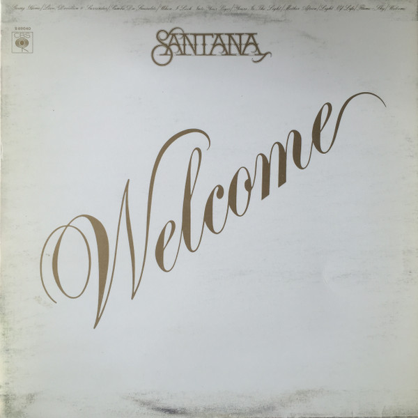 Cover Santana - Welcome (LP, Album, Gat) Schallplatten Ankauf