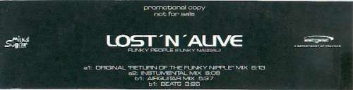 Cover Lost 'N' Alive - Funky People (Funky Nassau) (12, Promo) Schallplatten Ankauf