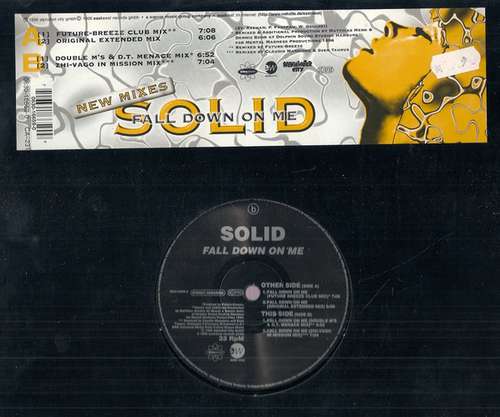 Cover Solid - Fall Down On Me (New Mixes) (12) Schallplatten Ankauf