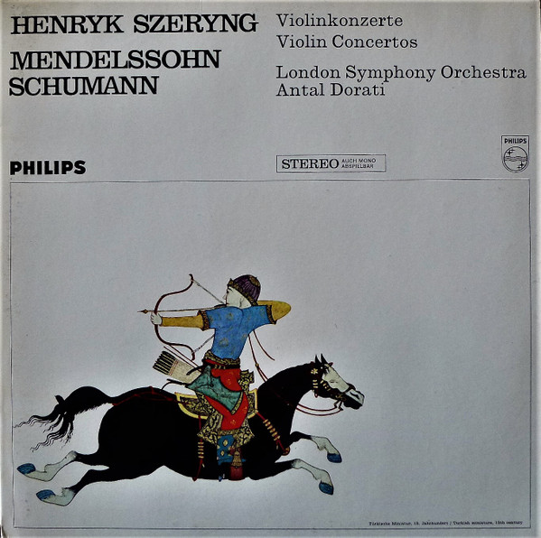 Cover Henryk Szeryng, Mendelssohn* / Schumann* - London Symphony Orchestra*, Antal Dorati - Violinkonzerte (LP) Schallplatten Ankauf