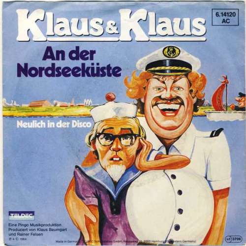 Cover Klaus & Klaus - An Der Nordseeküste (7, Single) Schallplatten Ankauf
