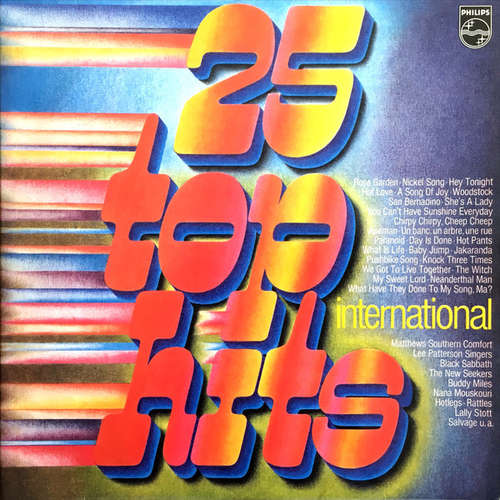 Cover Various - 25 Top Hits International (2xLP, Comp) Schallplatten Ankauf