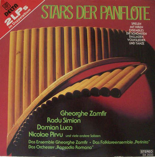 Cover Various - Stars Der Panflöte Spielen Mit Ihren Ensembles Die Schönsten Balladen, Volkslieder Und Tänze (2xLP, Comp, Red) Schallplatten Ankauf
