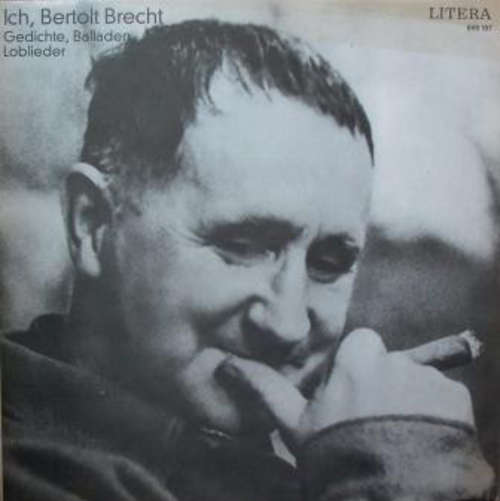 Cover Bertolt Brecht - Ich, Bertolt Brecht (LP, Comp, Mono, Sil) Schallplatten Ankauf
