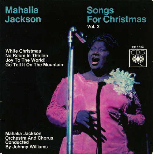 Cover Mahalia Jackson - Songs For Christmas Vol. 2 (7, EP) Schallplatten Ankauf