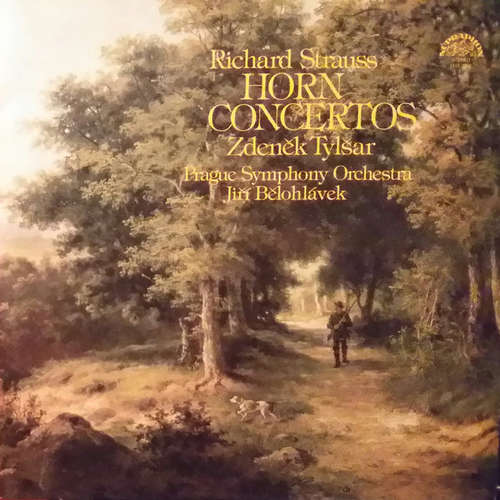 Cover Zdeněk Tylšar, Jiří Bělohlávek, The Prague Symphony Orchestra - Richard Strauss. Concertos For French Horn And Orchectra (LP, Album) Schallplatten Ankauf