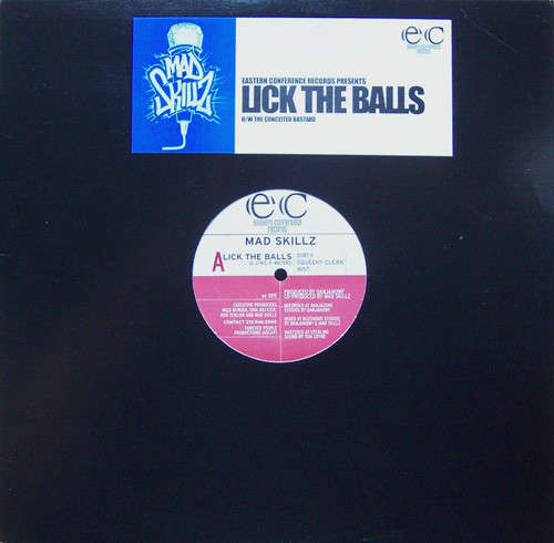 Cover Mad Skillz - Lick The Balls / The Conceited Bastard (12) Schallplatten Ankauf
