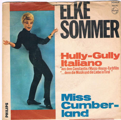 Cover Elke Sommer - Hully-Gully-Italiano (7, Single, Mono) Schallplatten Ankauf