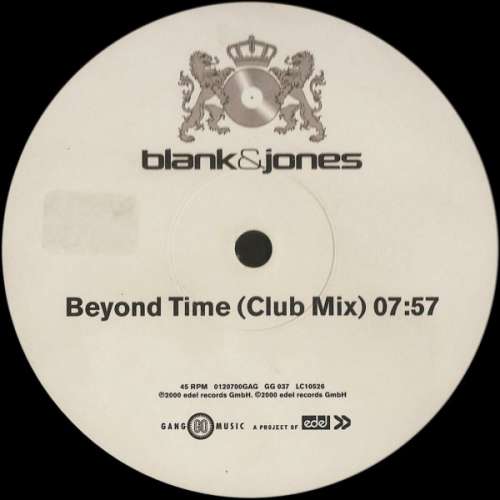 Cover Blank&Jones* - Beyond Time (Club Mix) (12, S/Sided) Schallplatten Ankauf
