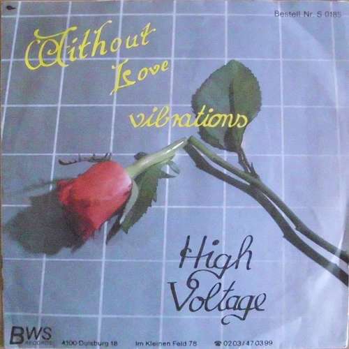Cover High Voltage (17) - Without Love (7, Single) Schallplatten Ankauf