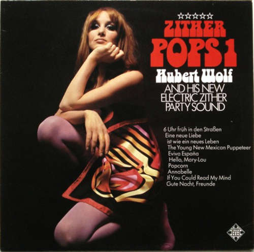 Cover Hubert Wolf And His New Electric Zither Party Sound* - Zither Pops1 (LP, Album) Schallplatten Ankauf