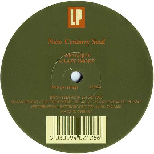 Cover New Century Soul - Skylight (12) Schallplatten Ankauf