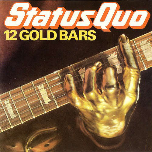 Cover Status Quo - 12 Gold Bars (CD, Comp, RE) Schallplatten Ankauf