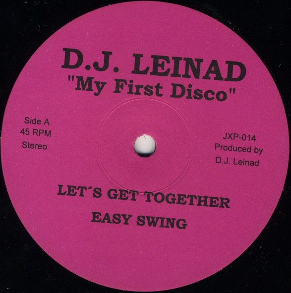 Cover D.J. Leinad* - My First Disco (12) Schallplatten Ankauf