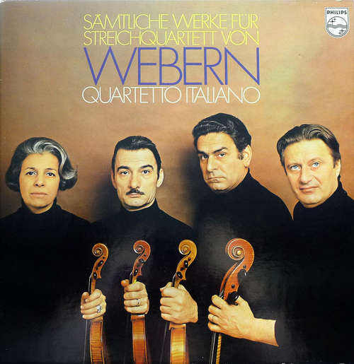 Cover Webern*, Quartetto Italiano - Sämtliche Werke Für Streichquartett (LP) Schallplatten Ankauf