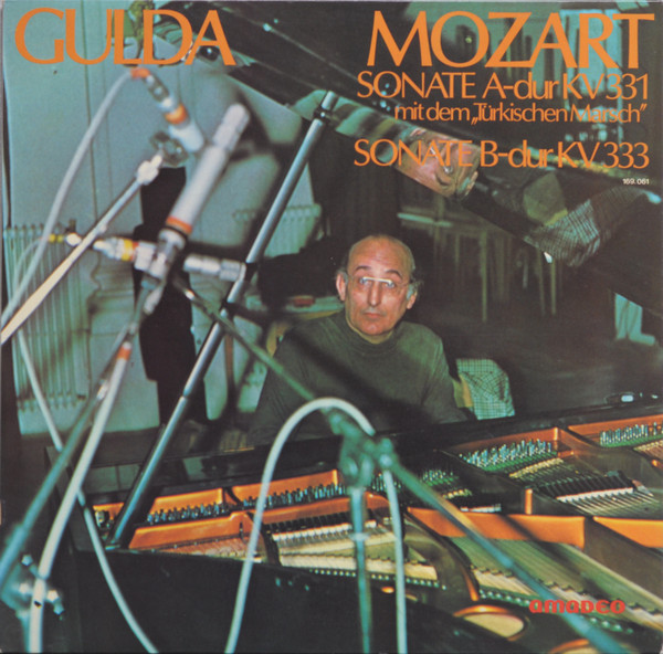Cover Gulda*, Mozart* - Sonate A-dur KV 331 / Sonate B-dur KV 333 (LP) Schallplatten Ankauf