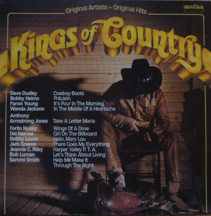 Cover Various - Kings of Country (LP, Comp) Schallplatten Ankauf