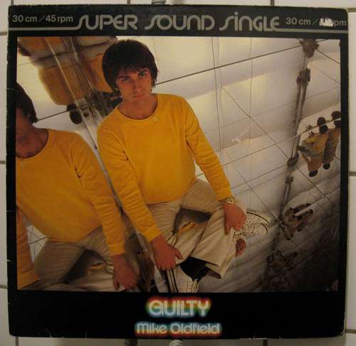 Cover Mike Oldfield - Guilty (12, Single) Schallplatten Ankauf