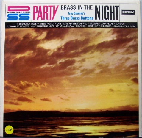 Cover Tony Osborne's Three Brass Buttons - Party Brass In The Night (LP, Album) Schallplatten Ankauf