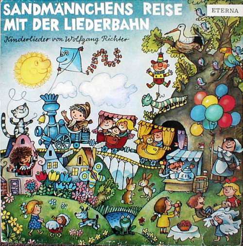 Cover Wolfgang Richter - Sandmännchens Reise Mit Der Liederbahn (LP) Schallplatten Ankauf