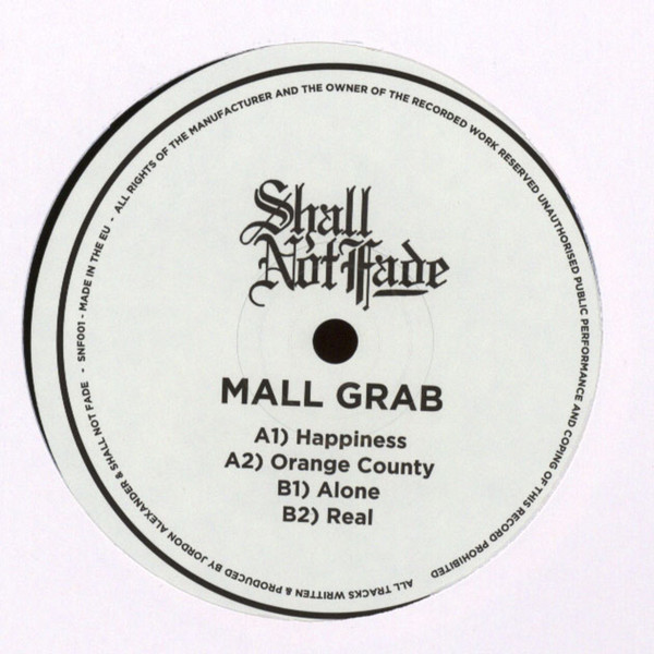 Cover Mall Grab - Alone (12, RP) Schallplatten Ankauf