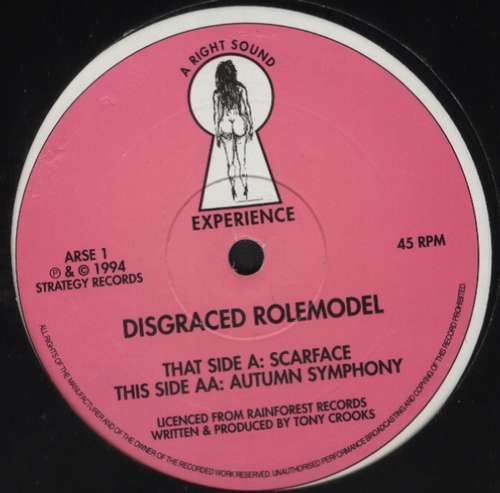 Cover Disgraced Rolemodel - Scarface / Autumn Symphony (12) Schallplatten Ankauf
