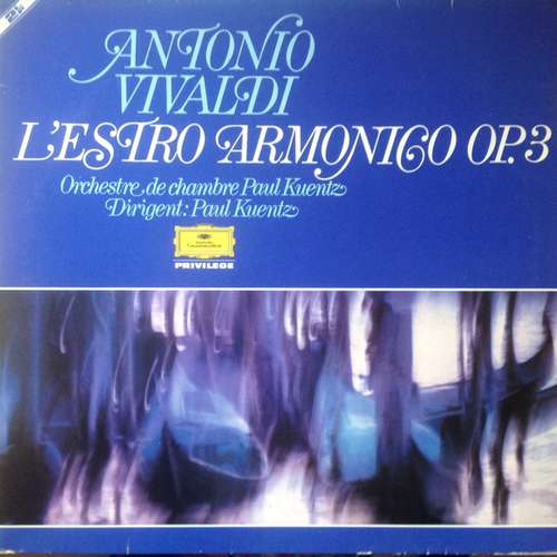 Cover Antonio Vivaldi / Orchestre De Chambre Paul Kuentz - L'Estro Armonico OP. 3 (2xLP) Schallplatten Ankauf