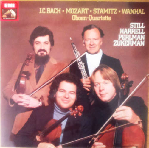 Bild J.C. Bach*, Mozart*, Stamitz*, Wanhal* / Still* • Perlman* • Zukerman* • Harrell* - Oboen-Quartette (LP, Album) Schallplatten Ankauf