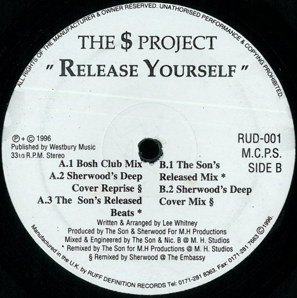 Bild The $ Project - Release Yourself (12) Schallplatten Ankauf